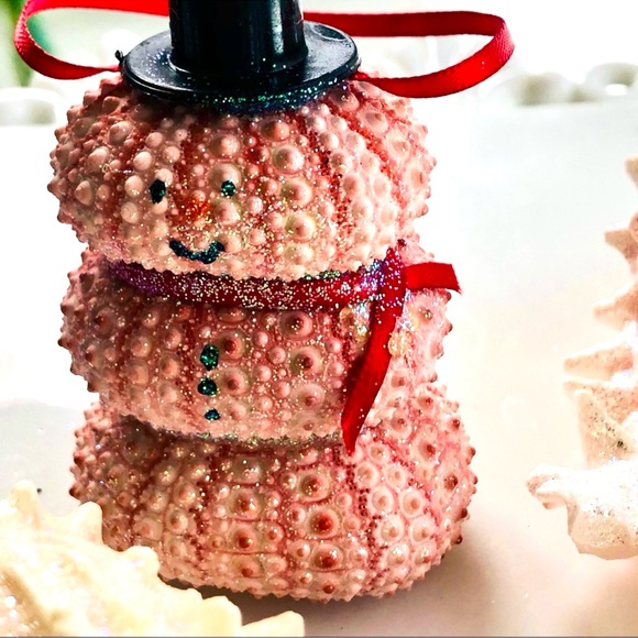 NEW! Pink Seashell Christmas Tree ORNAMENTS - Picture 3 of 8